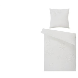 como Satin Bettwäsche Snowy - weiß - Materialmix - 135 cm | Möbel Kraft