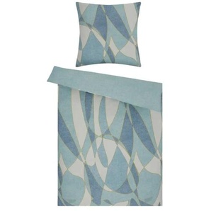 como Satin Wende-Bettwäsche Bubble - grün - Materialmix - 135 cm | Möbel Kraft