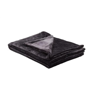 como Soft Flauschdecke  Mirabelle ¦ schwarz ¦ Synthetik ¦ Maße (cm): B: 150