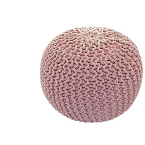 como Strickpouf   ¦ rosa/pink ¦ Maße (cm): H: 38  Ø: 50