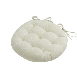 como Stuhlkissen Blumen - grün - Materialmix - 40 cm | Möbel Kraft