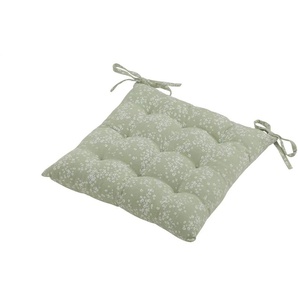 como Stuhlkissen Dalia - grün - Materialmix - 40 cm | Möbel Kraft