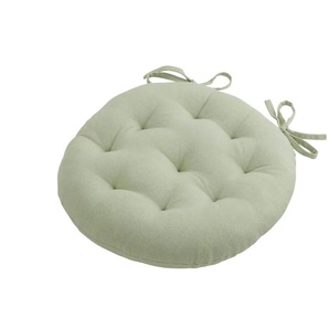 como Stuhlkissen Julia - grün - Materialmix - 40 cm | Möbel Kraft