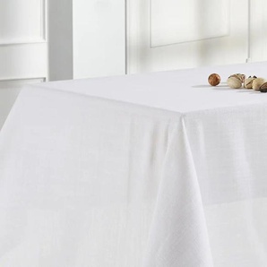 como Tischdecke Antique - weiß - Synthetik - 140 cm | Möbel Kraft