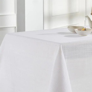como Tischdecke Antique - weiß - Synthetik - 140 cm | Möbel Kraft