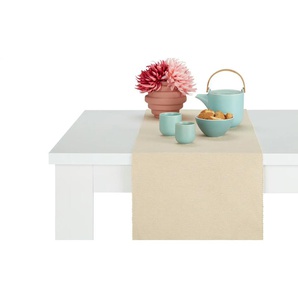 como Tischläufer Bella - beige - Materialmix - 40 cm | Möbel Kraft