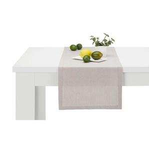 como Tischläufer Lunch - beige - Materialmix - 40 cm | Möbel Kraft
