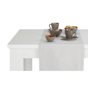 como Tischläufer Lunch - grau - Materialmix - 40 cm | Möbel Kraft