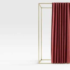 como Verdeckter Schlaufenschal Jana - rot - Materialmix - 140 cm - 245 cm | Möbel Kraft