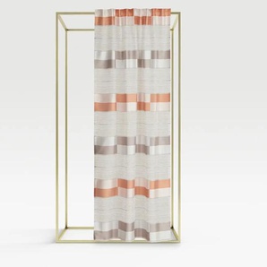 como Verdeckter Schlaufenschal Valentina - braun - Synthetik - 140 cm - 245 cm | Möbel Kraft