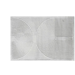 como Webteppich - silber - Synthetische Fasern - 160 cm | Möbel Kraft