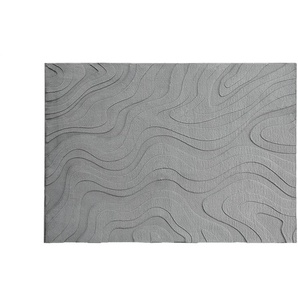 como Webteppich - silber - Synthetische Fasern - 160 cm | Möbel Kraft