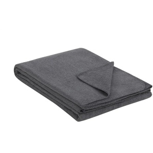 como Wohndecke  Sophia Overlock ¦ grau ¦ Baumwollmischgewebe ¦ Maße (cm): B: 150