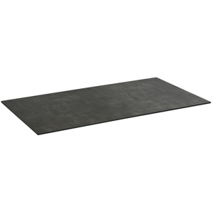 Compact Tischplatte 160x90  HPL Beton-Dunkel