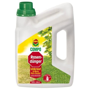 Compo - Rasendünger Unkraut u. Moos Nein Danke, 2,5 Ltr