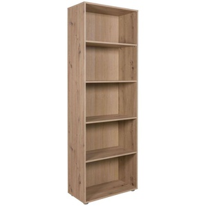 Composad Bücherregal Espresso,Bücherregal, Standregal, 1-tlg., mit verstellbaren Einlegeböden