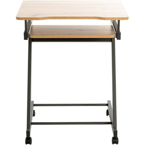 Computertisch HAKU Tische Gr. B/H/T: 60 cm x 75 cm x 49 cm, grau (anthr, eiche, anthrazit, eiche) Computertische