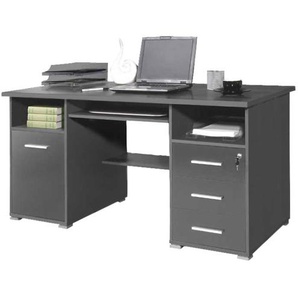 Computertisch Suva 145 x 75 x 70cm Grau