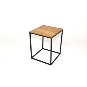 Concept Genu IV Beistelltisch Eiche Metall