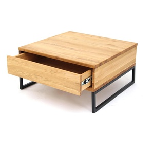 Concept Hugo II Couchtisch Eiche mit Schubfach Push to Open
