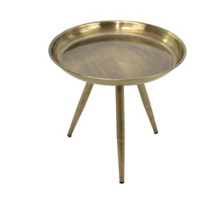 Concept Inda Beistelltisch Stahl-Aluminium Gold