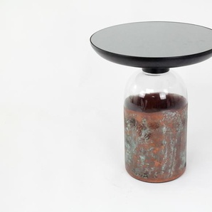 Concept Karin Beistelltisch Spiegel Glas