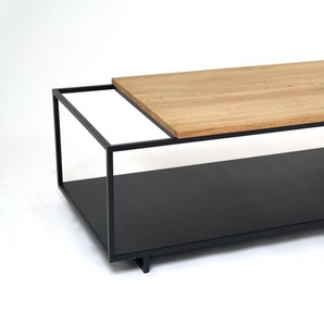 Concept Kima Couchtisch Metall/Eiche Massiv