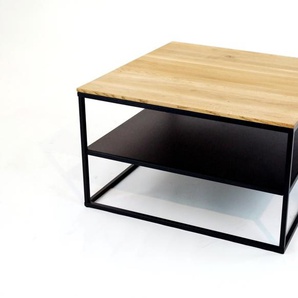 Concept Padua I Couchtisch Eisen/Eiche Massiv