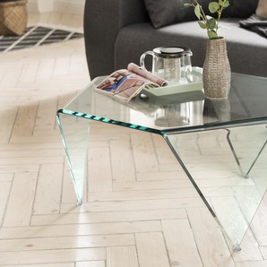Concept Trois Couchtisch Klarglas