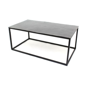 Concept Turin Couchtisch Aluminium - Eisengestell 110x41x60 cm
