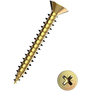 Connex Universalschrauben 4.5 x 45 mm PZ 2 Senkkopf - 500 Stk. GLO763024383