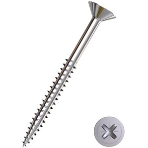 Connex Universalschrauben 4.5 x 50 mm PZ 2 Senkkopf - 75 Stk. GLO763023836