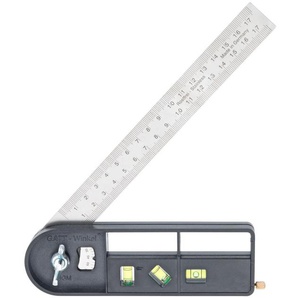 Connex Universalwinkel 180° mit Libelle und Reißnadel GLO760200719