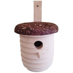 Conni Oberkirchers Nistkasten Kiefernholz natur LxH: 22/24 Ø 18 cm GLO689101406