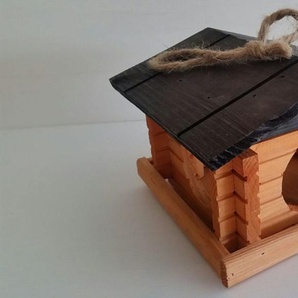Conni Oberkirchers Vogelhaus Sweden Style Kiefernholz 31,5 x 28,5 x 19 cm schwarz-braun GLO689101195