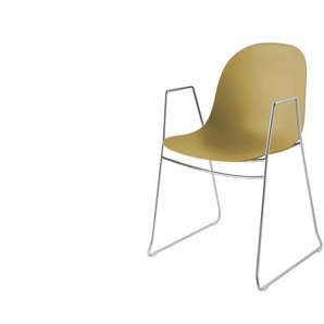 Connubia Armlehnstuhl Academy - gelb - Materialmix - 54 cm - 83 cm - cm 52,0 | Möbel Kraft
