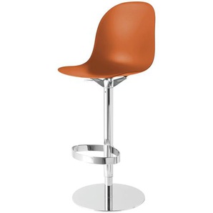 Connubia Barstuhl  Academy ¦ orange ¦ Maße (cm): B: 44 H: 123 T: 49.0