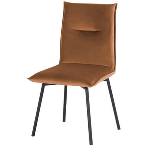 Connubia Polsterstuhl  Maya - rot - Materialmix - 51 cm - 92 cm - 61 cm | Möbel Kraft