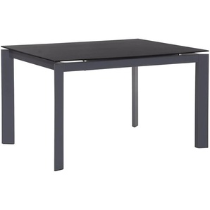 Esstisch CONNUBIA Baron CB/4010 Tische Gr. B/H/T: 130 cm x 75 cm x 85 cm, Einlegeplatte, braun (haselnussbraun) Esstische rechteckig mit Keramikplatte und Auszugsfunktion