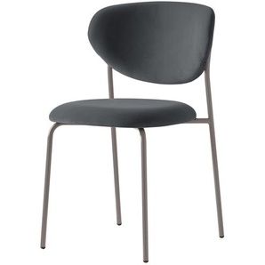 Connubia Polsterstuhl  Cozy ¦ grau ¦ Maße (cm): B: 50 H: 80,5 T: 54.0