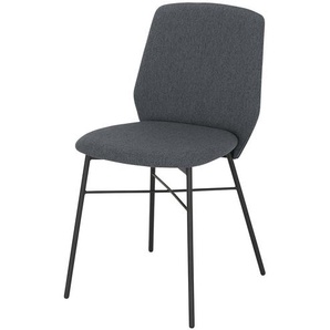 Connubia Polsterstuhl  Sibilla soft ¦ schwarz ¦ Maße (cm): B: 45 H: 83 T: 56