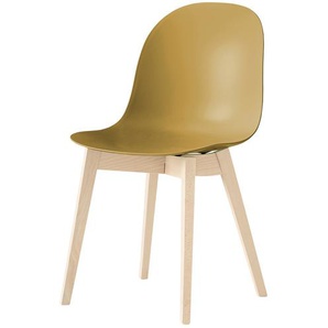 Connubia Schalenstuhl  Academy - gelb - Materialmix - 44,5 cm - 84 cm - 51 cm | Möbel Kraft
