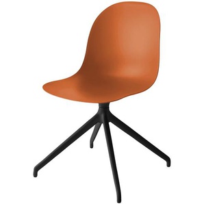 Connubia Schalenstuhl  Academy - orange - Materialmix - 49 cm - 85 cm - 50 cm | Möbel Kraft