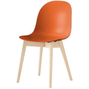 Connubia Schalenstuhl  Academy ¦ orange ¦ Maße (cm): B: 44,5 H: 84 T: 51.0