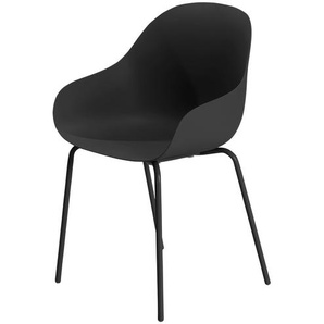 Connubia Schalenstuhl  Academy ¦ schwarz ¦ Maße (cm): B: 53 H: 83 T: 50.0
