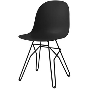 Connubia Schalenstuhl  Academy ¦ schwarz ¦ Maße (cm): B: 44,5 H: 84 T: 51.0