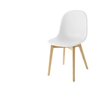 Connubia Schalenstuhl Academy - weiß - Materialmix - 44,5 cm - 84 cm - cm 51,0 | Möbel Kraft