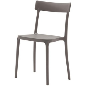 Connubia Stuhl  stapelbar Argo ¦ grau ¦ Maße (cm): B: 48 H: 82 T: 47.0