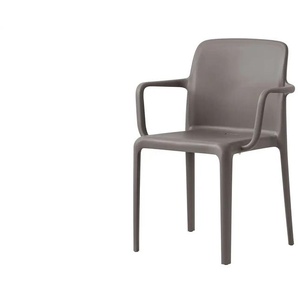 Connubia Stuhl stapelbar Bayo ¦ grau ¦ Maße (cm): B: 60 H: 82,5 T: 54.0