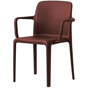 Connubia Stuhl stapelbar Bayo ¦ rot ¦ Maße (cm): B: 60 H: 82,5 T: 54.0